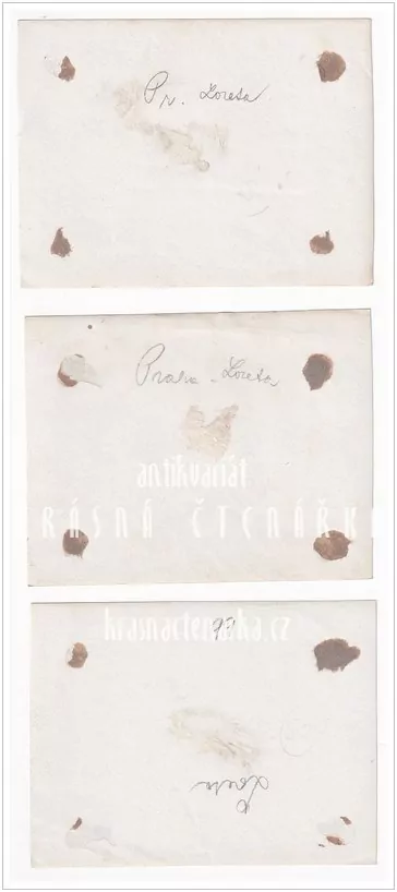 PRAHA (Loreta), 3 ks fotografie