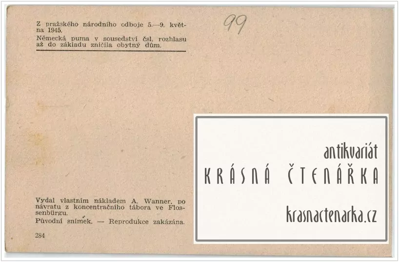 PRAHA v květnu 1945