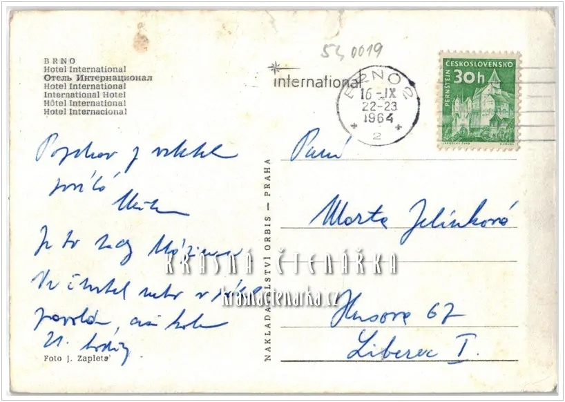 BRNO, Hotel International