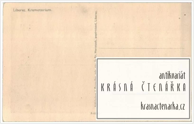 LIBEREC, Krematorium