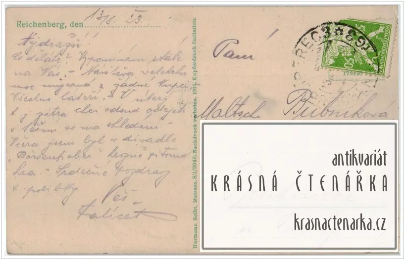 LIBEREC, Dolní kasárna a ulice Vítězná