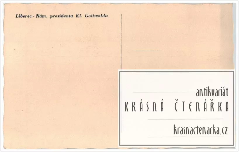 LIBEREC, Soukenné náměstí a Dům obuvi  BAŤA