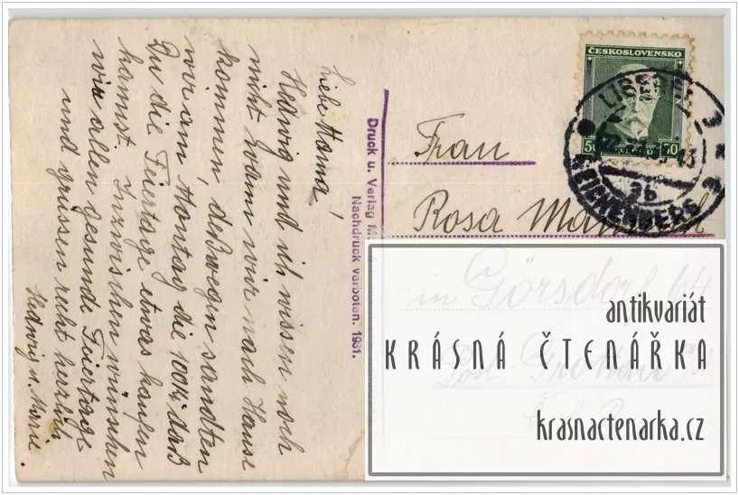 LIBEREC, Soukenné náměstí a Dům obuvi  BAŤA