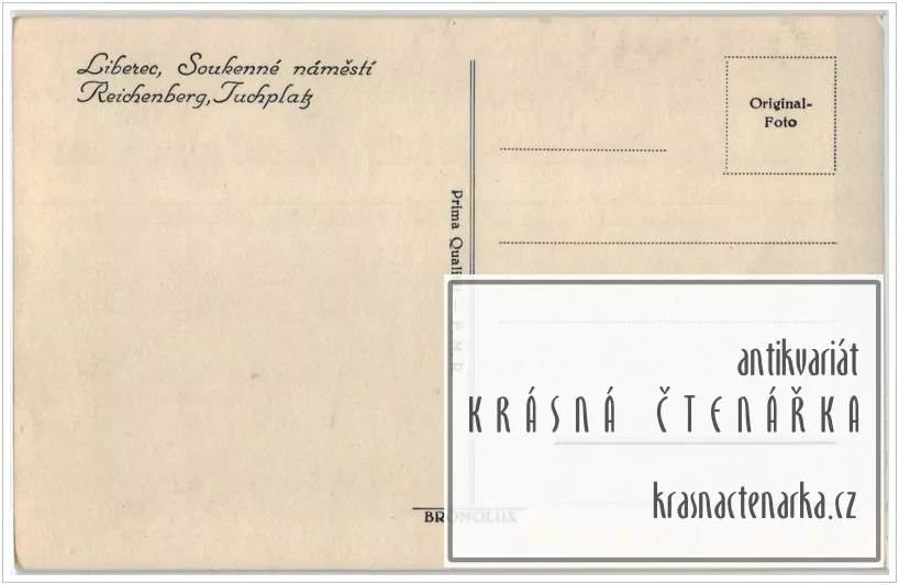 LIBEREC, Soukenné náměstí a palác Nisa