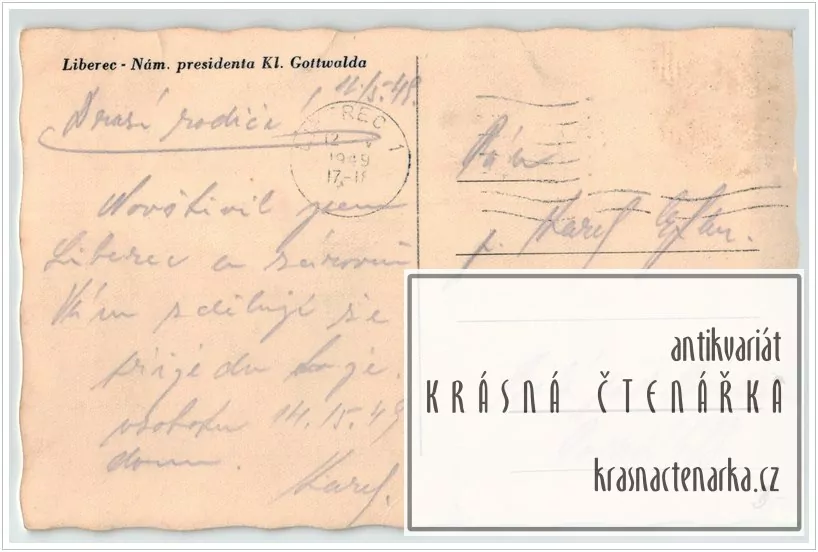 LIBEREC, Soukenné náměstí a palác Dunaj