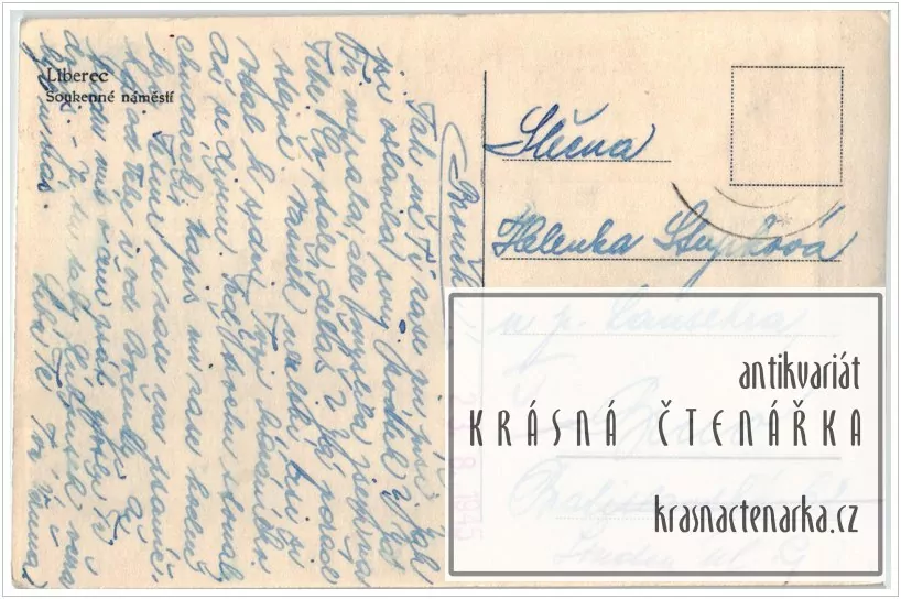 LIBEREC, Soukenné náměstí a palác Dunaj