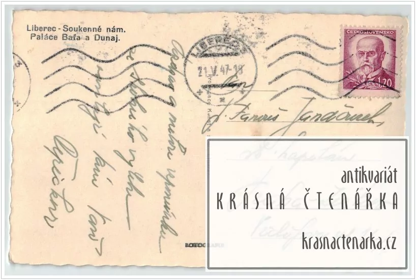 LIBEREC, Soukenné náměstí a palác Dunaj