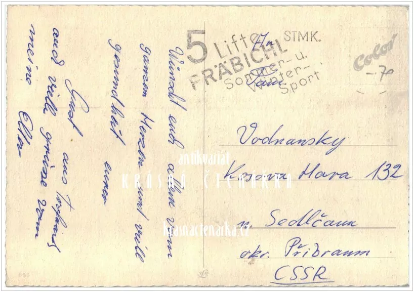 Přání VELIKONOČNÍ (f-602)