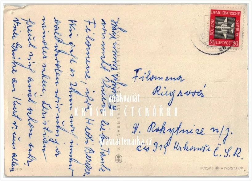 Přání VELIKONOČNÍ (f-616)