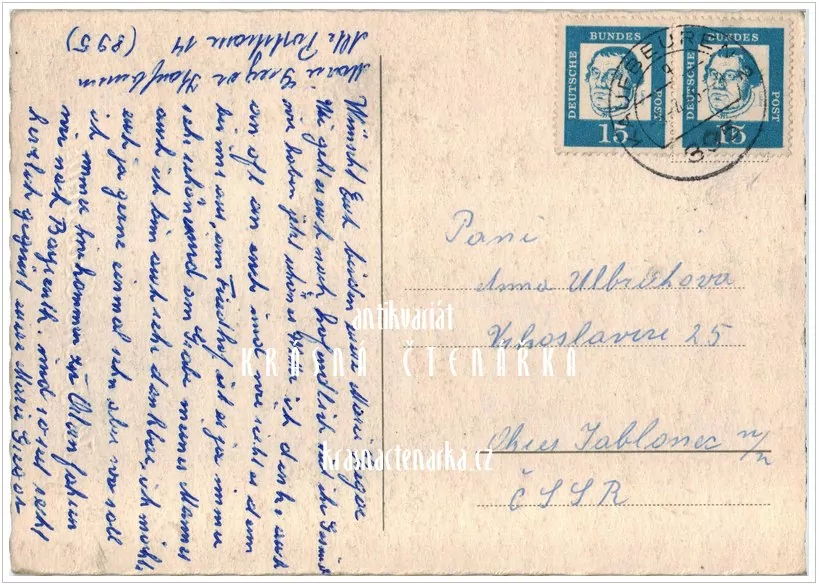 Přání VELIKONOČNÍ (f-615)