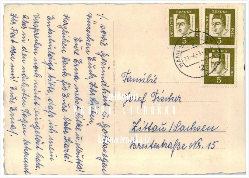 Přání VELIKONOČNÍ (f-611)