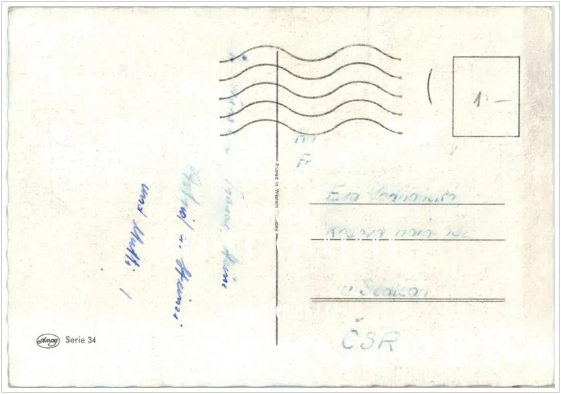 Přání VELIKONOČNÍ (f-610)