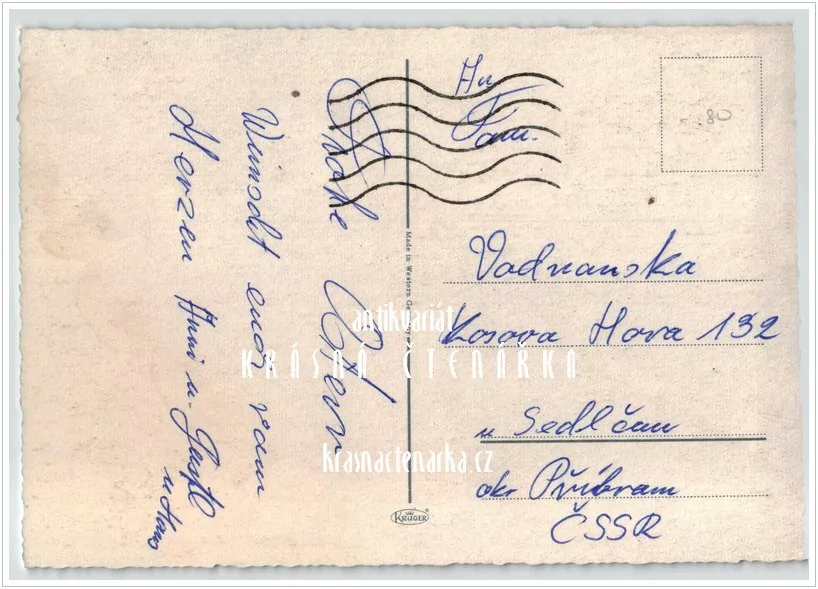 Přání VELIKONOČNÍ (f-609)