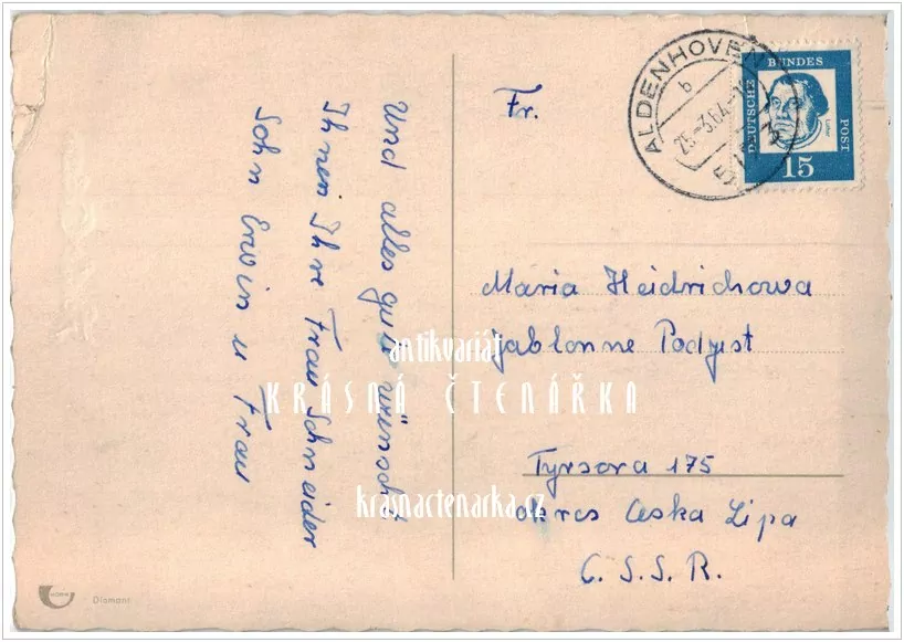 Přání VELIKONOČNÍ (f-603) 