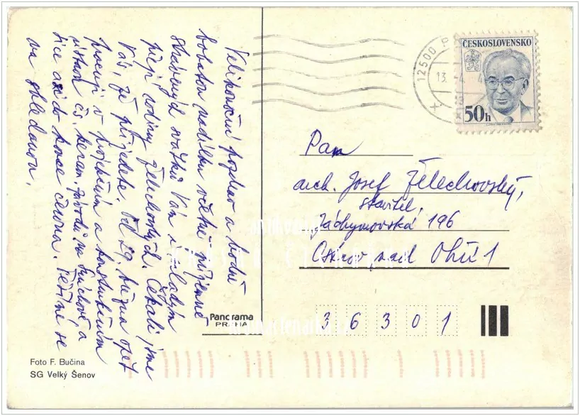 Přání VELIKONOČNÍ (f-489)