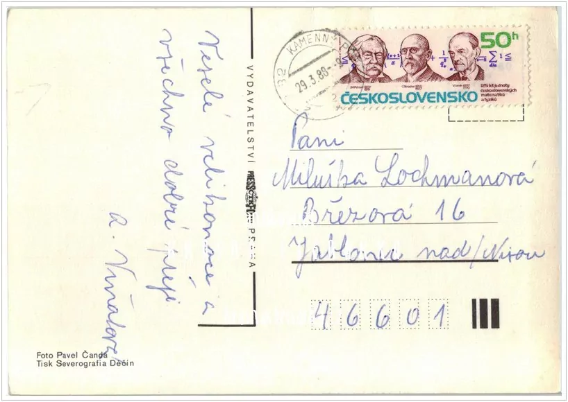 Přání VELIKONOČNÍ (f-484)