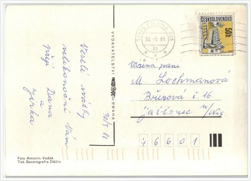 Přání VELIKONOČNÍ (f-483)