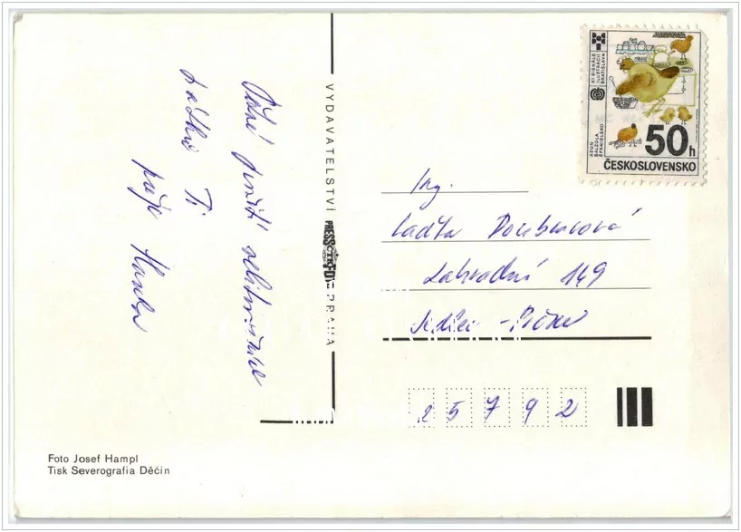 Přání VELIKONOČNÍ (f-533)