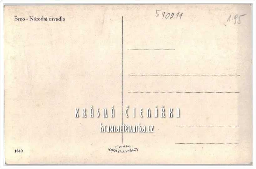 BRNO, Mahenovo divadlo