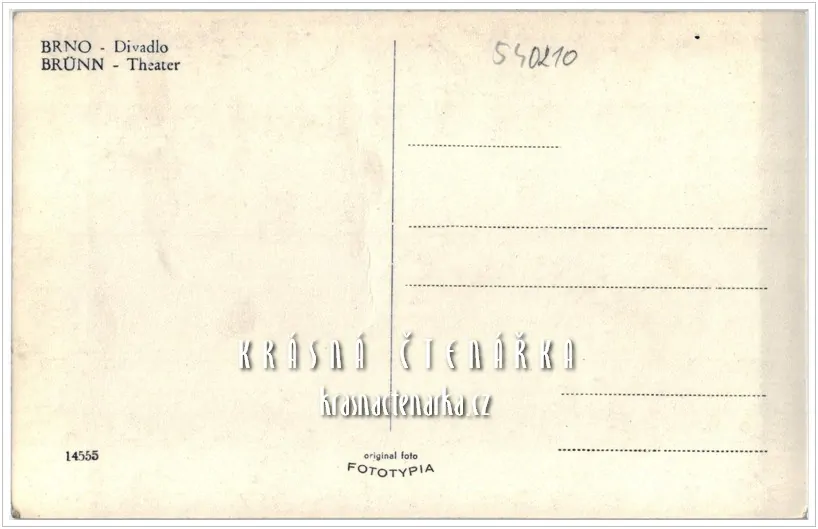 BRNO, Mahenovo divadlo