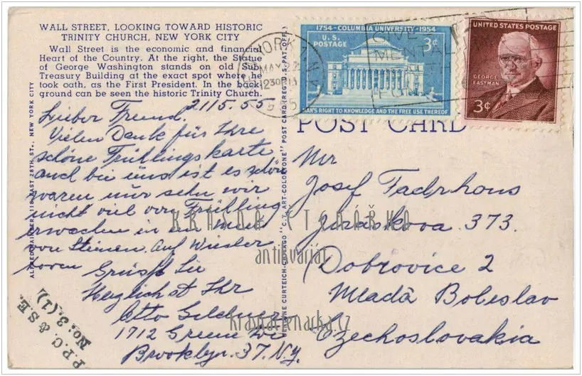 AUTOMOBILY ve městě New York