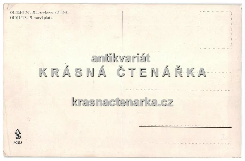 OLOMOUC (Masarykovo náměstí)