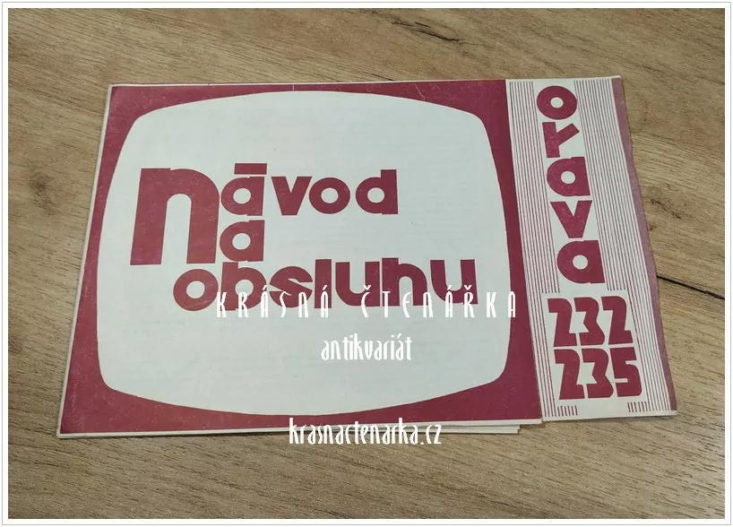 Návod na použití: Televízny prijímač ORAVA 232, 235