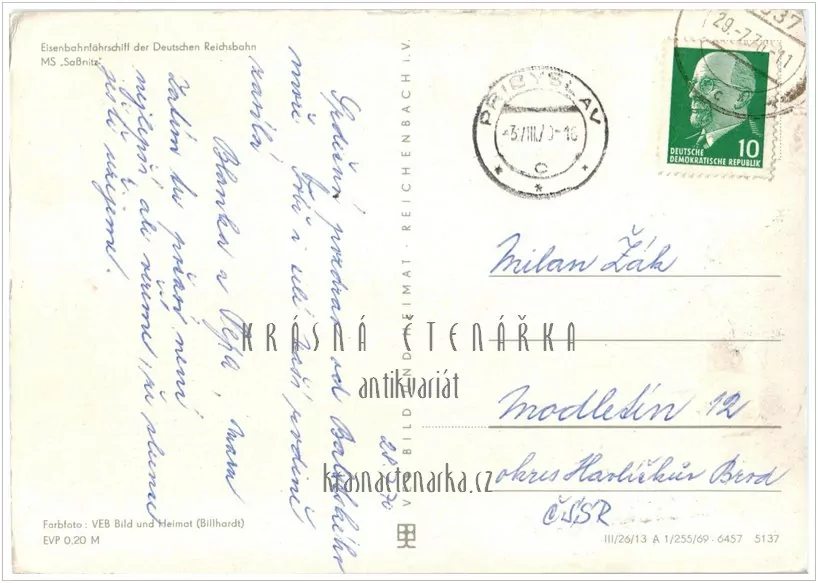 LOĎ, Eisenbahnfährschiff MS "Sassnitz"