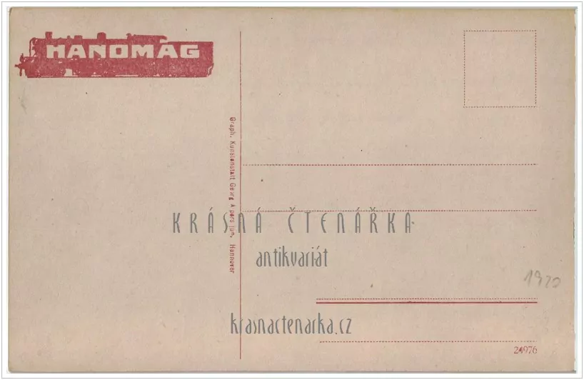 LOKOMOTIVA Hanomag, Hannoversche Maschinenbau AG z roku 1906