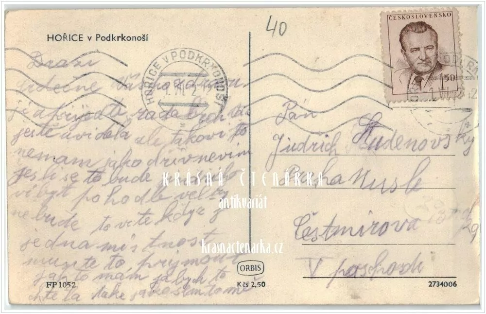 HOŘICE (Socha Jana Žižky z Trocnova)