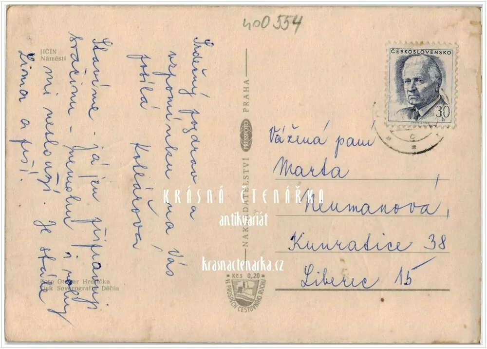 JIČÍN (Gottwaldovo náměstí, nyní Valdštejnovo)