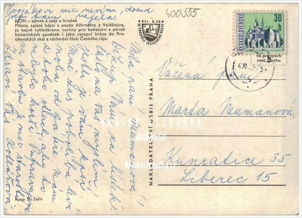 Valdštejnský zámek JIČÍN a zámecký park