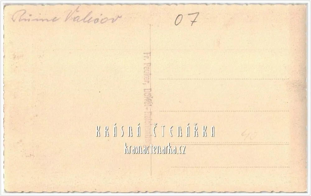 Zřícenina hradu VALEČOV