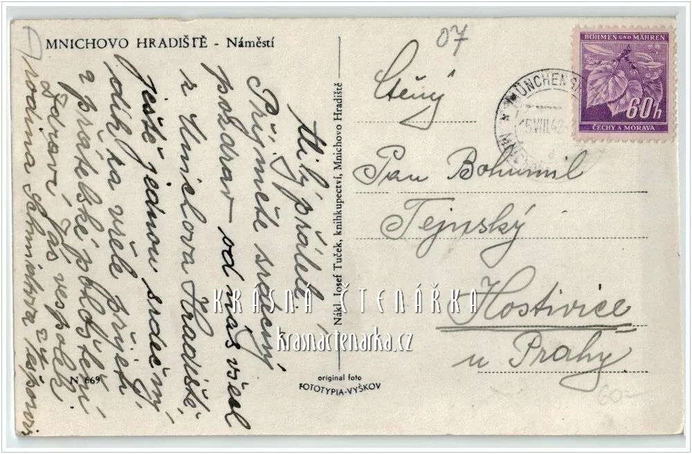 MNICHOVO HRADIŠTĚ, Náměstí a hotel U Hroznu