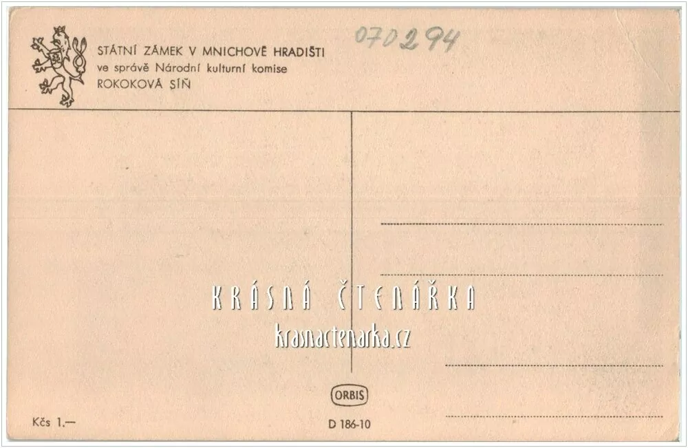 Zámek MNICHOVO HRADIŠTĚ