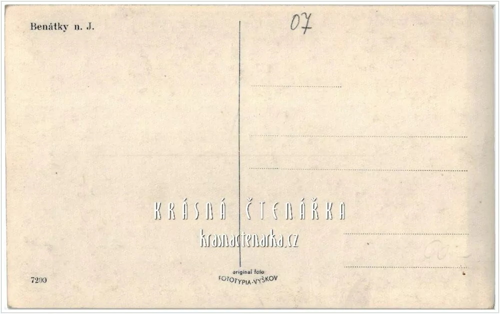 Zámek BENÁTKY NAD JIZEROU