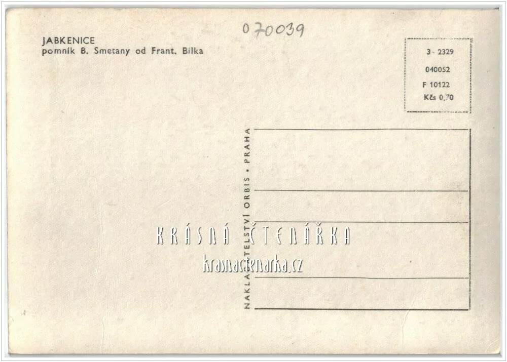 JABKENICE, Památník Bedřicha Smetany
