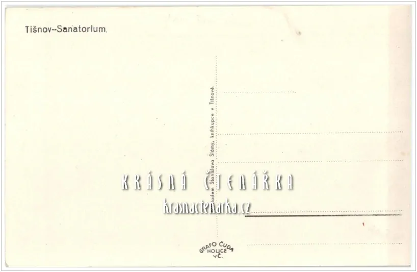 TIŠNOV, Kuthanovo sanatorium