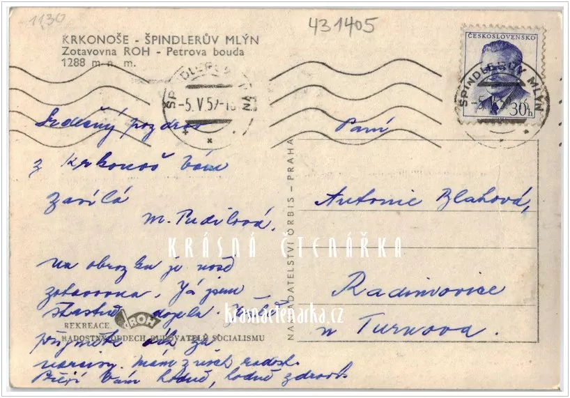 ŠPINDLERŮV MLÝN, Petrova bouda