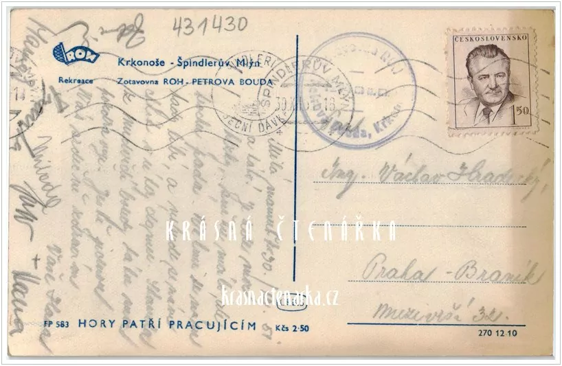 ŠPINDLERŮV MLÝN, Petrova bouda