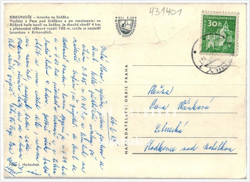 Hora SNĚŽKA, Lanovka