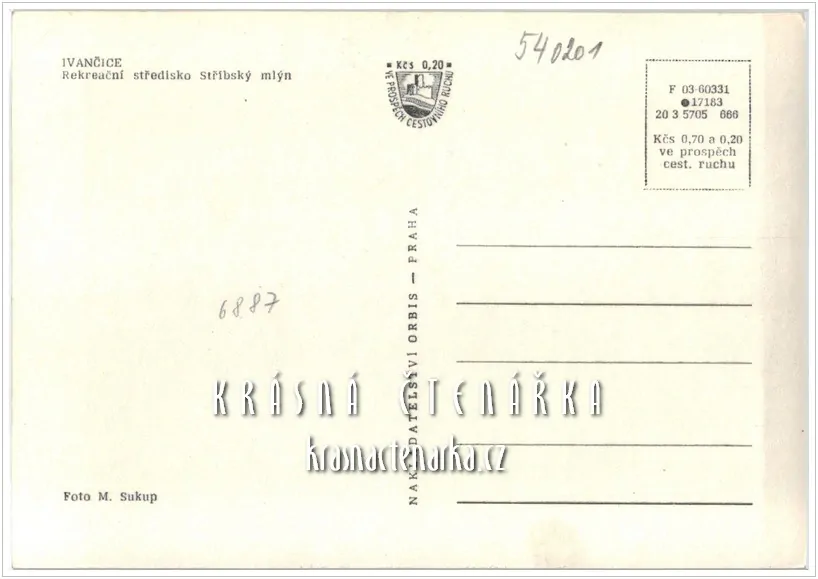 IVANČICE, Jez U Stříbského mlýna