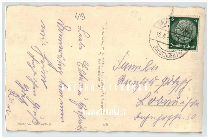 KARPACZ GÓRNY (něm. Brückenberg)