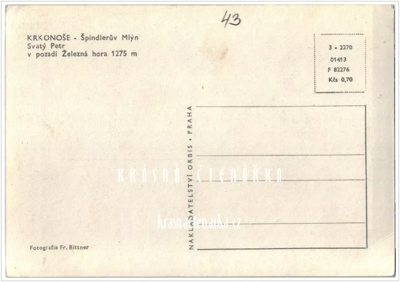 ŠPINDLERŮV MLÝN - SVATÝ PETR