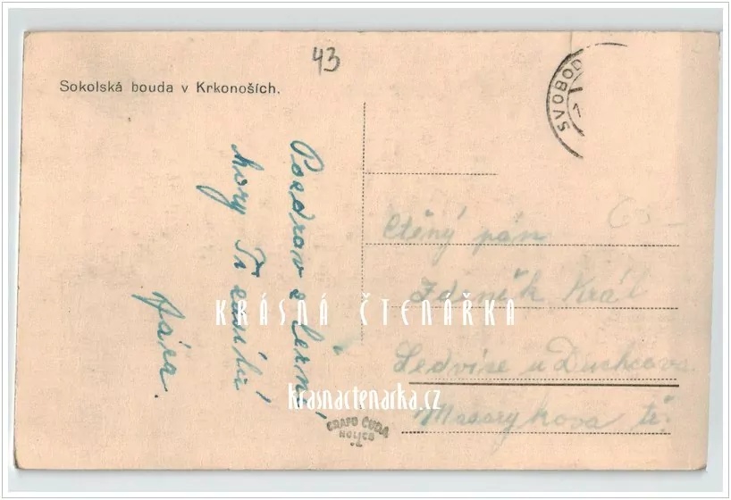 JANSKÉ LÁZNĚ, Sokolská bouda na Černé hoře