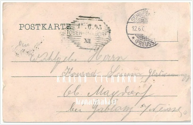 VODOPÁD Kamieńczyka (něm. Zackelfall) u města Sklářská Poruba