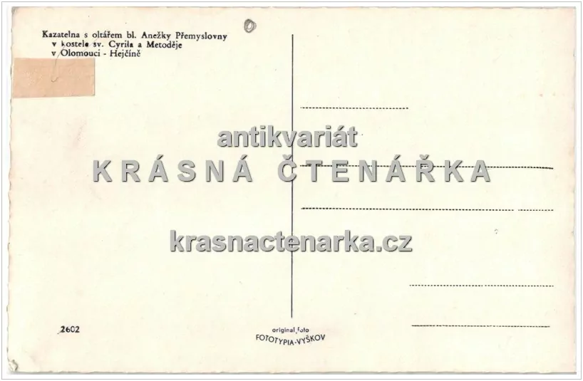 OLOMOUC (kostel sv. Cyrila a Metoděje)