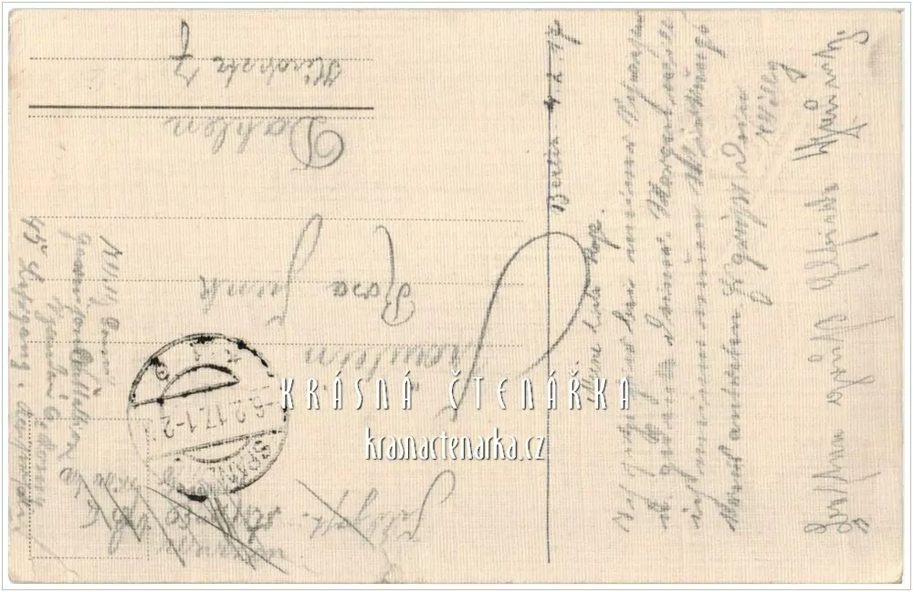 NÁRODNÍ s vlajkou "Gott mit uns 1916"