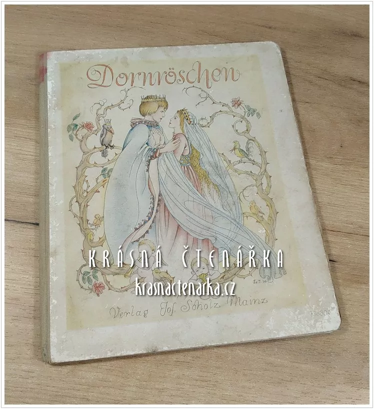 DORNRÖSCHEN, Ein Märchen-Bilderbuch mit Bildern von Brünhild Schlötter