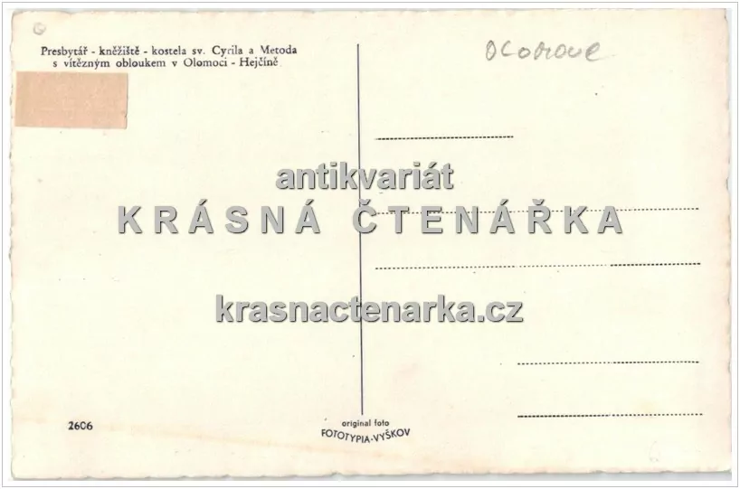 OLOMOUC (kostel sv. Cyrila a Metoděje)